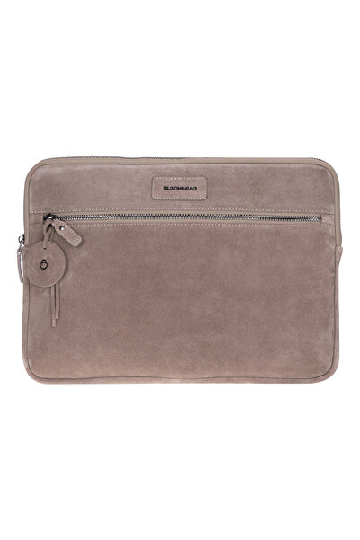 BloominBag Mist Still Hakiki Süet Deri 15-16 inç MacBook/Laptop Kılıfı