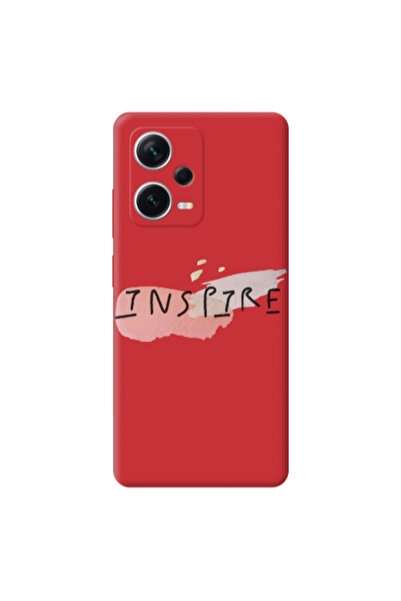 Other Xiaomi Poco X5 Inspire Red Colored Silicone TPU Θήκη