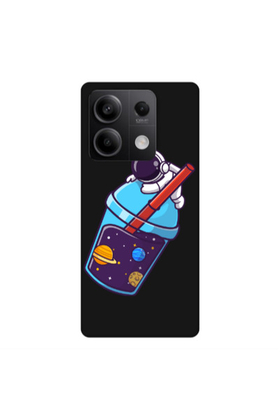 Other Xiaomi Redmi Note 13 5G Longing in space Black Colored Silicone TPU Θήκη