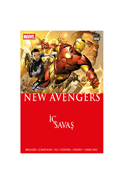 Marmara Çizgi Yayınları New Avengers Cilt 5 - İç Savaş Türkçe Çizgi Roman
