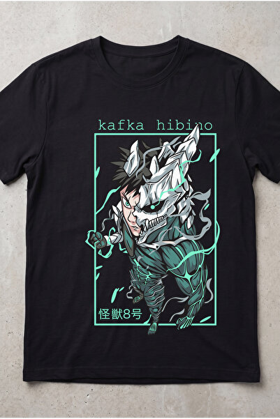 Silkensoul Kaiju No 8 Anime Printed Standard Cut Unisex Tshirt