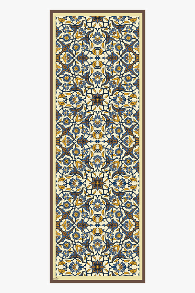 Paye Scarfs Çini Pamuk İpek Şal 70x200