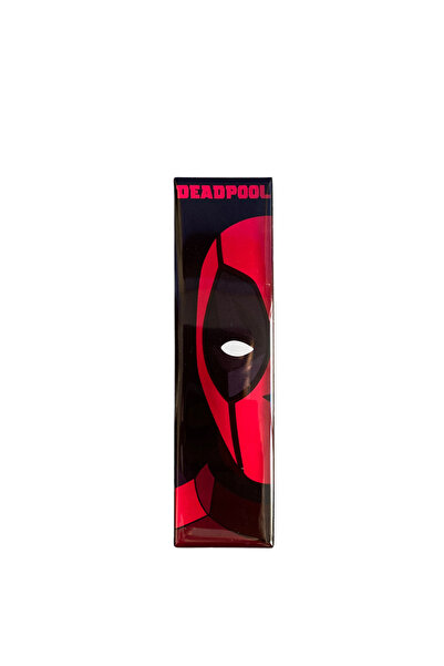 Yaya Dizayn Deadpool Temalı Premium Sert Epoksi Korumalı Kitap Ayracı