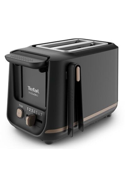 TEFAL Prajitor Paine, TT533811 Includeo, 2 felii, 850 W, 7 trepte rumenire, A...