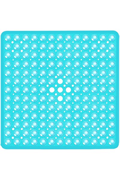 Choice1 53x53cm Cyan 53x53cm Non Slip Shower Mat for Inside Shower Stall Mats...
