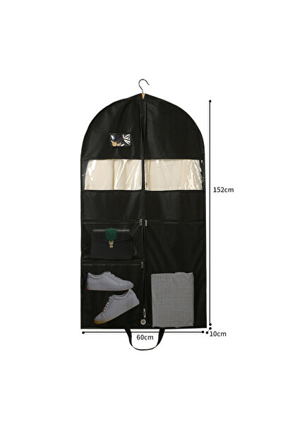 Choice 1pcs 60x152cm Mesh Pockets Portable Multi-Compartment Hanging Dustproo...