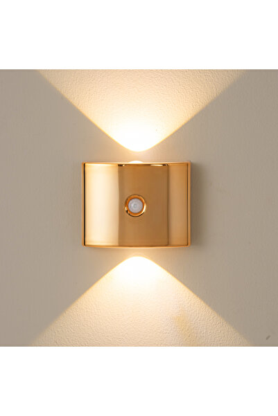 Choice Golden 1pc Magnetic Wall Lamp With Infrared Sensor 1200mAh Type-C Wall...