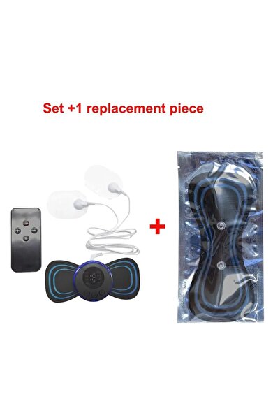 Choice1 set B 8 Modes Rechargeable Neck Massager with Remote Control EMS Low ...