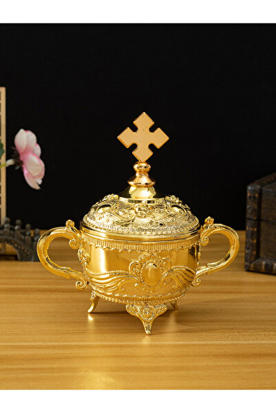 Choice Gold European zinc alloy hotel retro high-end storage dried fruit box ...