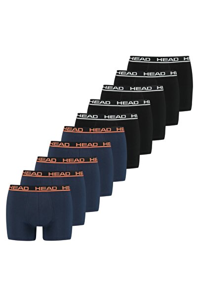 Head Herren Boxershorts, 10er Pack - Basic Boxer Trunks ECOM, Stretch-Baumwolle