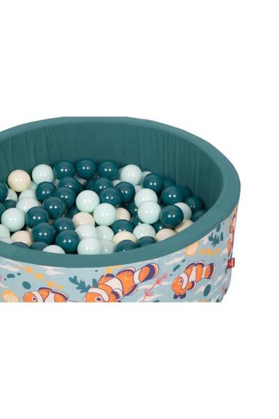 Knorrtoys Piscina cu bile pentru copii, Knorr Toys, contine 150 bile multicol...