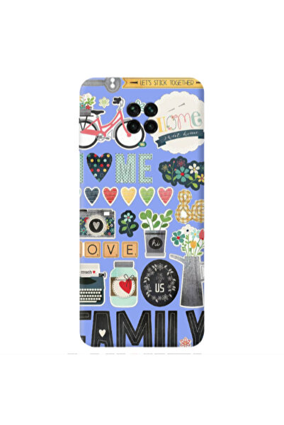 Other Xiaomi Redmi Note 9 Pro Family love home Light Purple Colored Silicone ...