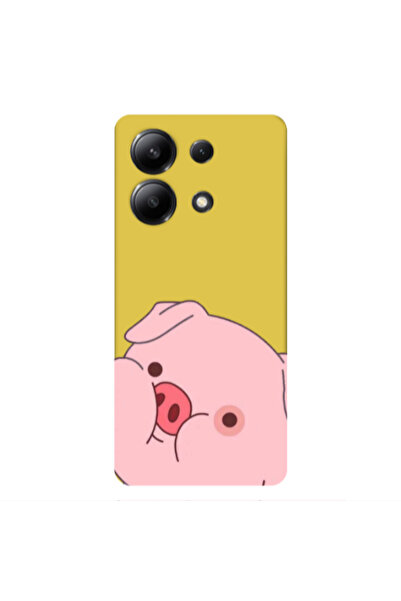 Other Xiaomi Redmi Note 13 4G Piggy 2 Yellow Colored Silicone TPU Θήκη