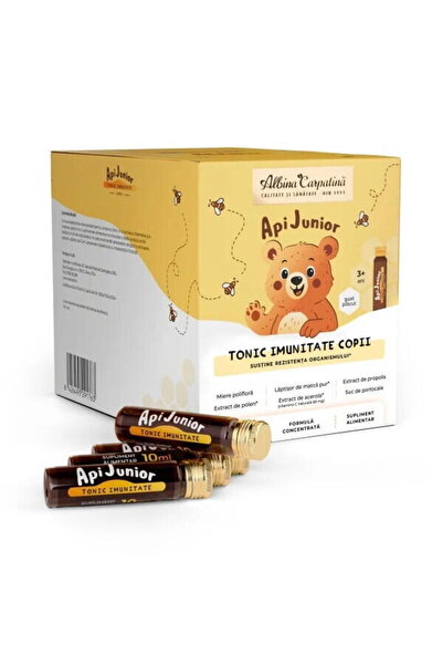 Albina Carpatina Apijunior Imunitate pentru Copii 30 fiole x 10ml