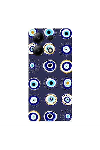 Other Xiaomi Redmi Note 13 4G Beads Dark blue Colored Silicone TPU Θήκη