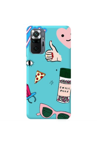 Other Xiaomi Redmi Note 10 Pro 4G Chill Turquoise Colored Silicone TPU Θήκη