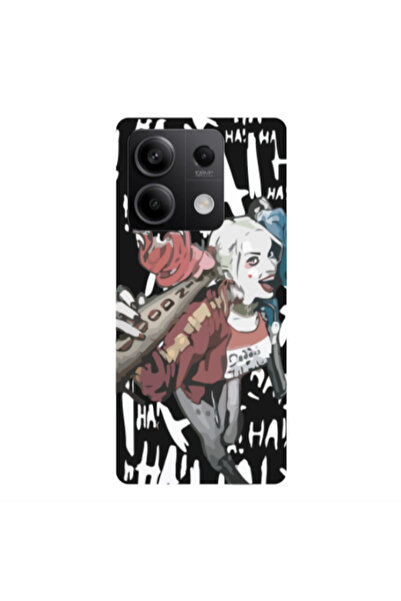 Other Xiaomi Redmi Note 13 5G Ha Ha Ha Black Colored Silicone TPU Θήκη
