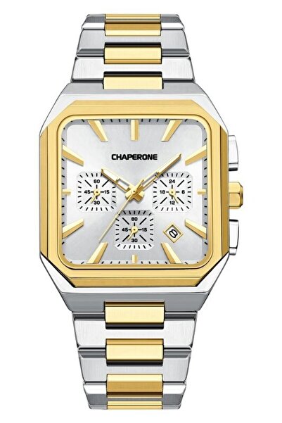 Chaperone Ch208M Men's Wristwatch with Steel Band