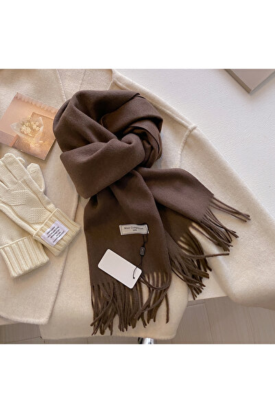 Choice7 Chocolate New 26 Color Winter Scarf For Women Long Warm Cashmere Scar...