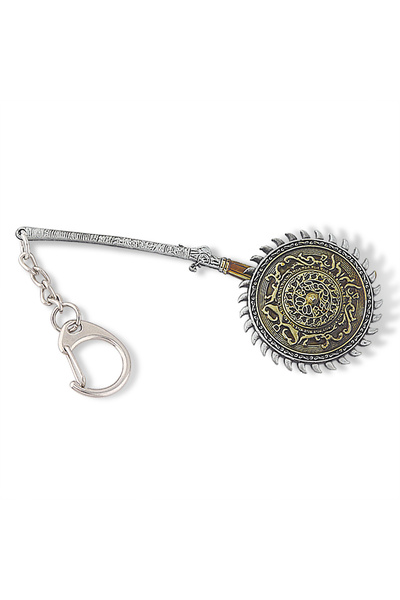 choice2 K00526 Game Bloodborne Meat Knife Horror Spin Saw Weapon Keyring Demo...