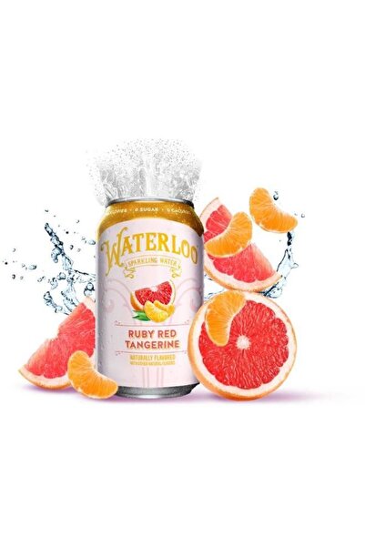 Waterloo Sparkling Water Waterloo Ruby Red Tangerine Sparkling Water 355ml