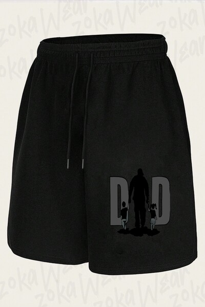 ZOKAWEAR Unisex Father's Day Design Printed Shorts