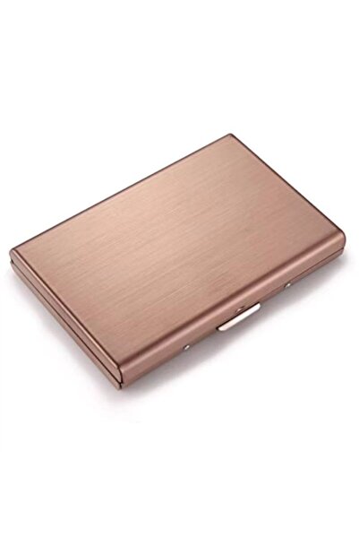 Choice1 Rose gold Card Holder Wallet Minimalist Slim Metal RFID Blocking Card...