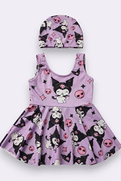 BADR Girl's Skirted Boneli Swimsuit