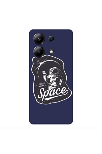 Other Xiaomi Redmi Note 13 4G I need more spacee Dark blue Colored Silicone T...