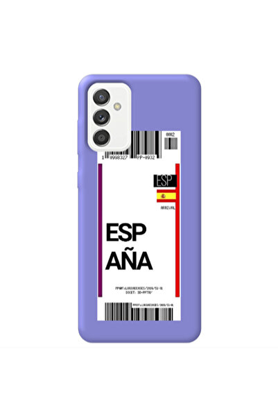 Other Samsung M13 Espana Arrival Purple Colored Silicone TPU Θήκη