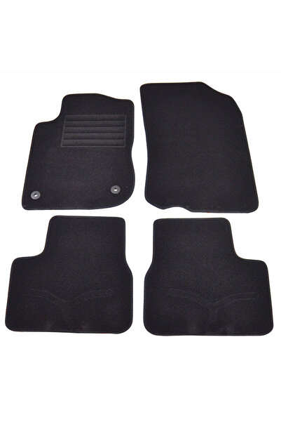 Best Auto Vest Covorase mocheta Peugeot 2008 2013- Negru, set de 4 bucati