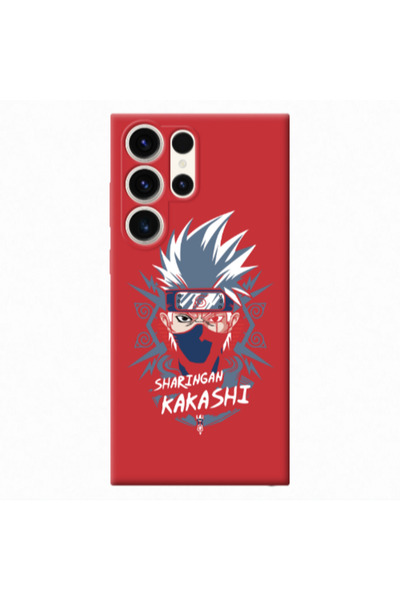 Other Samsung S23 Ultra Anime Mangoo Red Colored Silicone TPU Θήκη