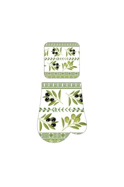 Tradesor Γάντι & πιάστρα φούρνου Souvenir - Σετ 6pcs - Greece - 241859