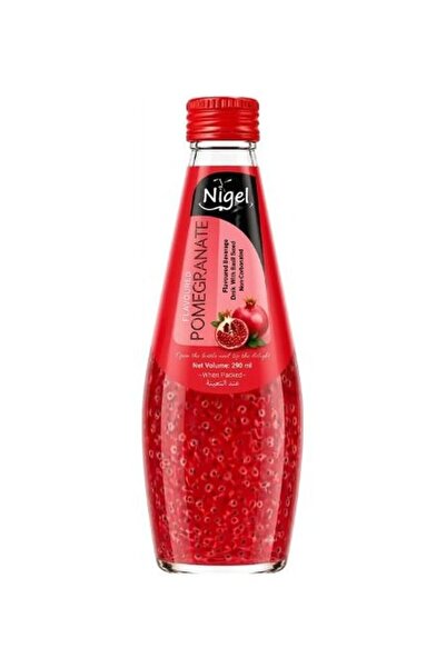 Nigel Pomegranate Refreshing Beverage Drink with Basil Seed 290ml