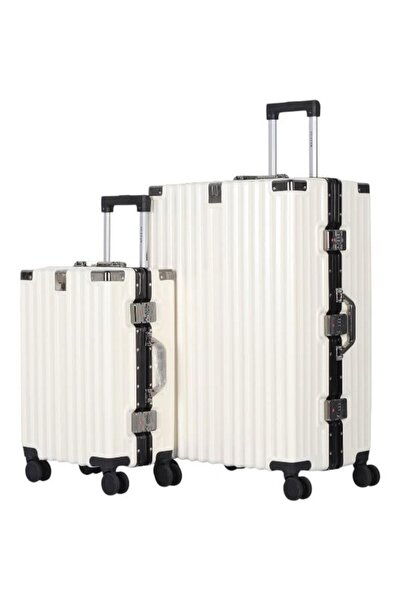 AVIATOR Aviator Luxury Brand Luggage Sets 2 Pieces(28"+20") Pc Trolley Bags A...