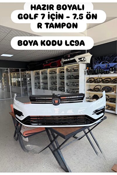 Genel Markalar Golf 7 uyumlu 7.5 R ön tampon beyaz boyalı