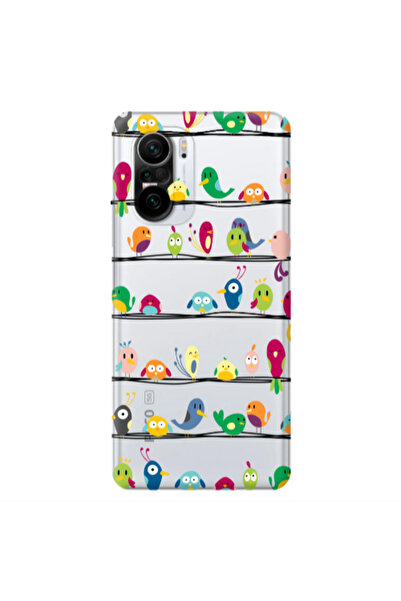 Other Xiaomi Poco F3 birds Transparent Silicone TPU Θήκη