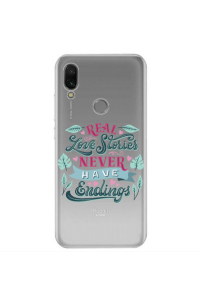 Other Xiaomi Redmi Note 7 Love Stories Transparent Silicone TPU Θήκη