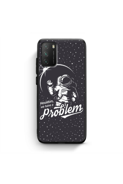 Other Xiaomi Poco M3 Houston We Have A Problem Black Glossy Θήκη
