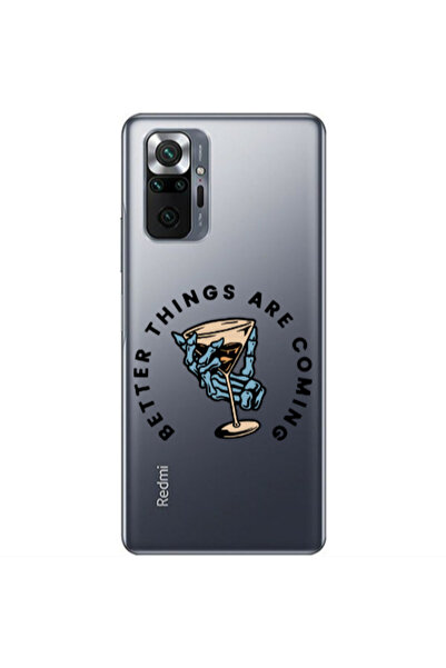 Other Xiaomi Redmi Note 10 Pro Max Better Things Are Coming Transparent Silic...