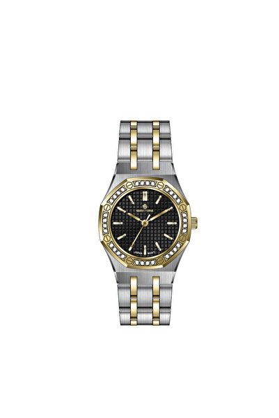 Seen Time Sine Time Women's Watch Hexagonal Design with Rhinestones