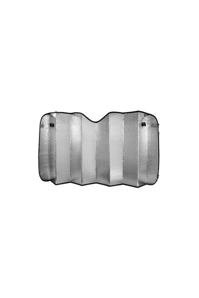 OEM Parasolar Auto Parbriz Aluminiu Premium, 70x140 cm, Protectie UV, Argintiu