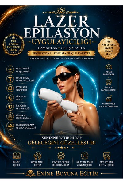Enine Boyuna Eğitim LAZER EPİLASYON UYGULAYICILIĞI EĞİTİM KİTABI