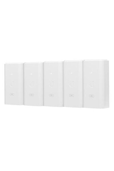 Ubiquiti Kit adaptor PoE POE-24-12W, 24V 0.5A 12W, 5 bucăți, Alb