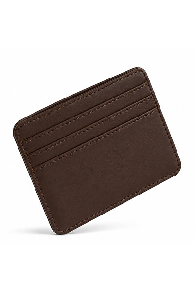 Moses Men's Slim Card Holder Wallet, PU Leather, Minimalist Front Pocket Wall...