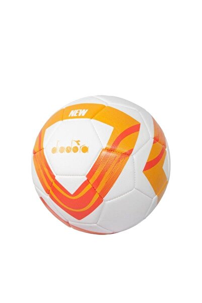 Diadora New Futbol Topu Beyaz - Turuncu No 5