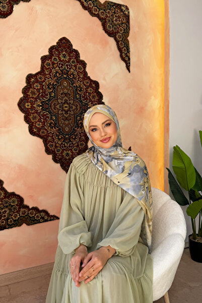 KUQOS Autumn Breeze Aqua Soft Shawl