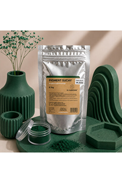 E-CUPSTONE Pigment Concentrat pudra VERDE, 100 g