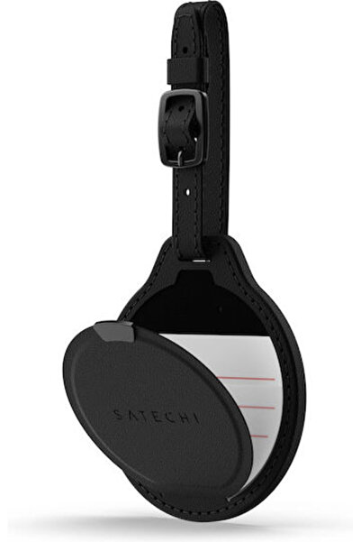 Satechi Βίγκαν δερμάτινη ετικέτα αποσκευών Findall, συμβατή με GPS Tracker κα...