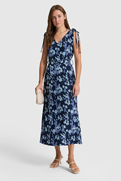 U.S. Polo Assn. Women's Navy Blue Knitted Dress 50325243-Vr033